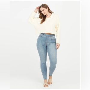 SPANX Light Blue Skinny Jeans
